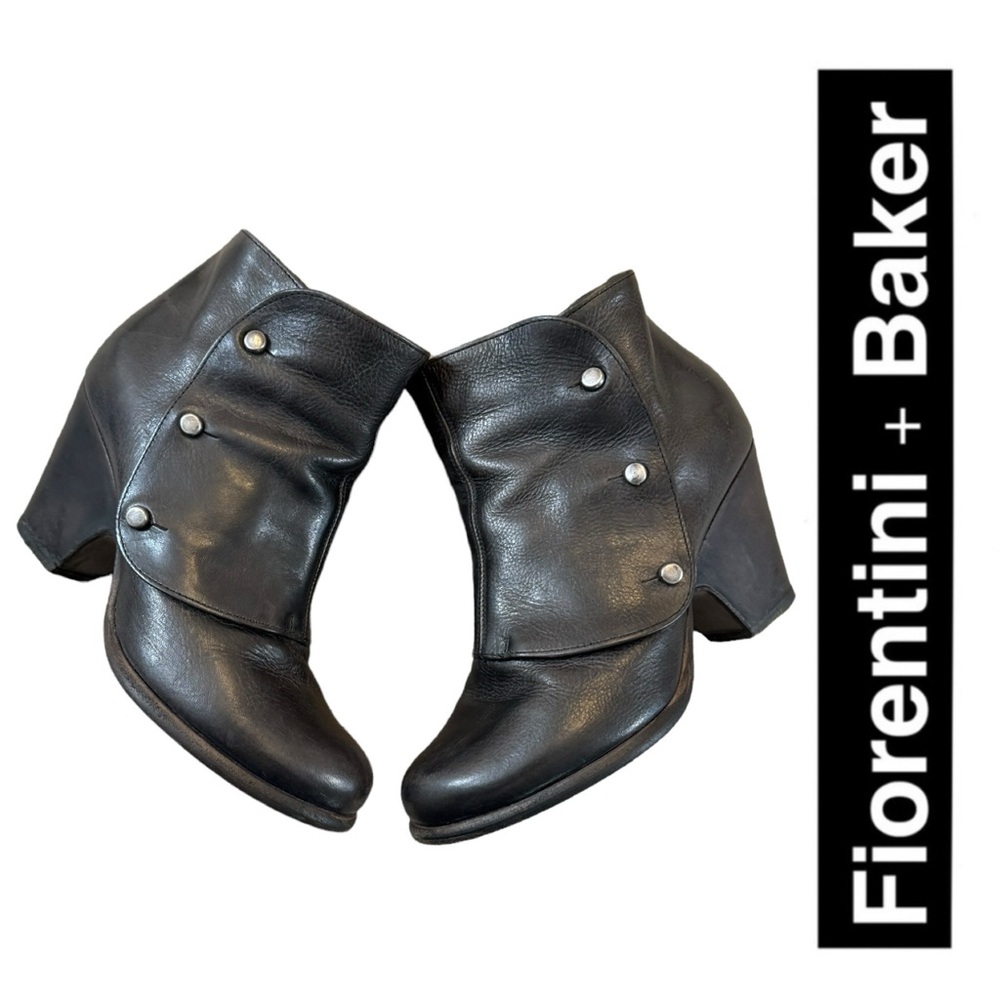 Fiorentini + Baker Leather Ankle Boots Size 36